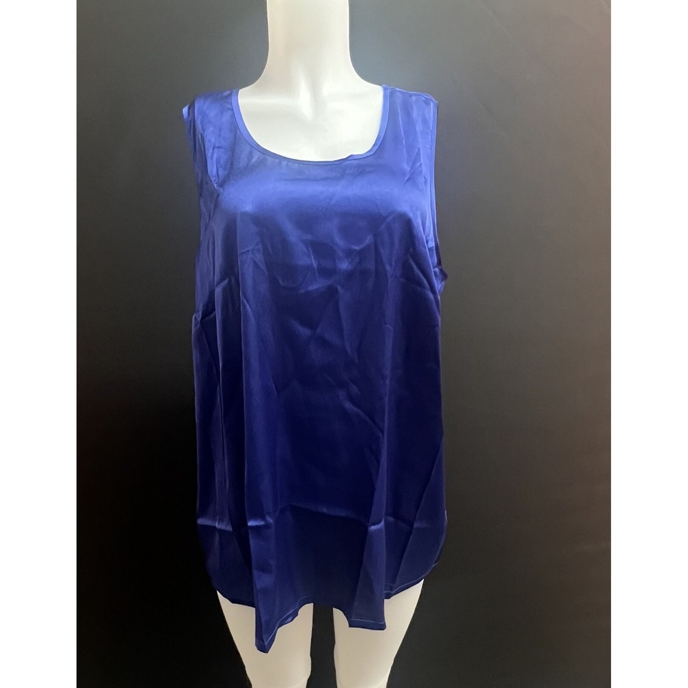 Jessica London Woman Size 20W  Royal Blue Shell‎